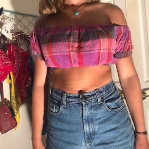 off the shoulder top